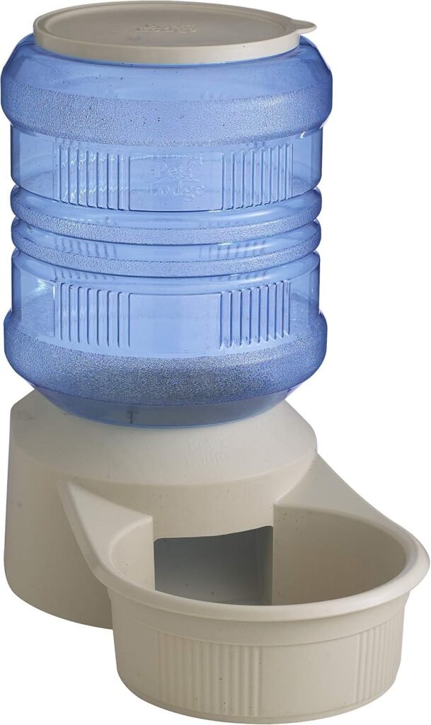 Pet Lodge® Chow Tower Deluxe | Gravity Pet Feeder | Dog Food Dispenser | Automatic Dry Food Dispenser (16 Pound)