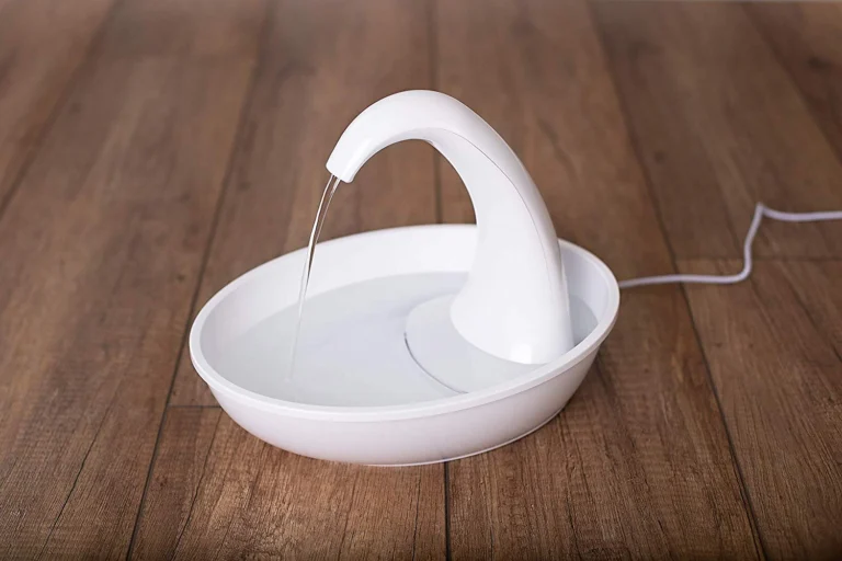 pioneer pet swan pet drinking fountain for cats and dogs 80oz capacity great for multiple pets great for pets who love t 2