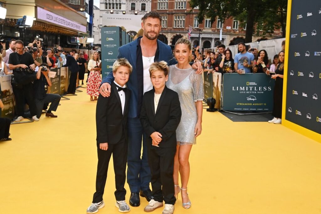 Elsa Pataky Steps Out in Chic Riding-Inspired Look with Her Son and German Shepherd