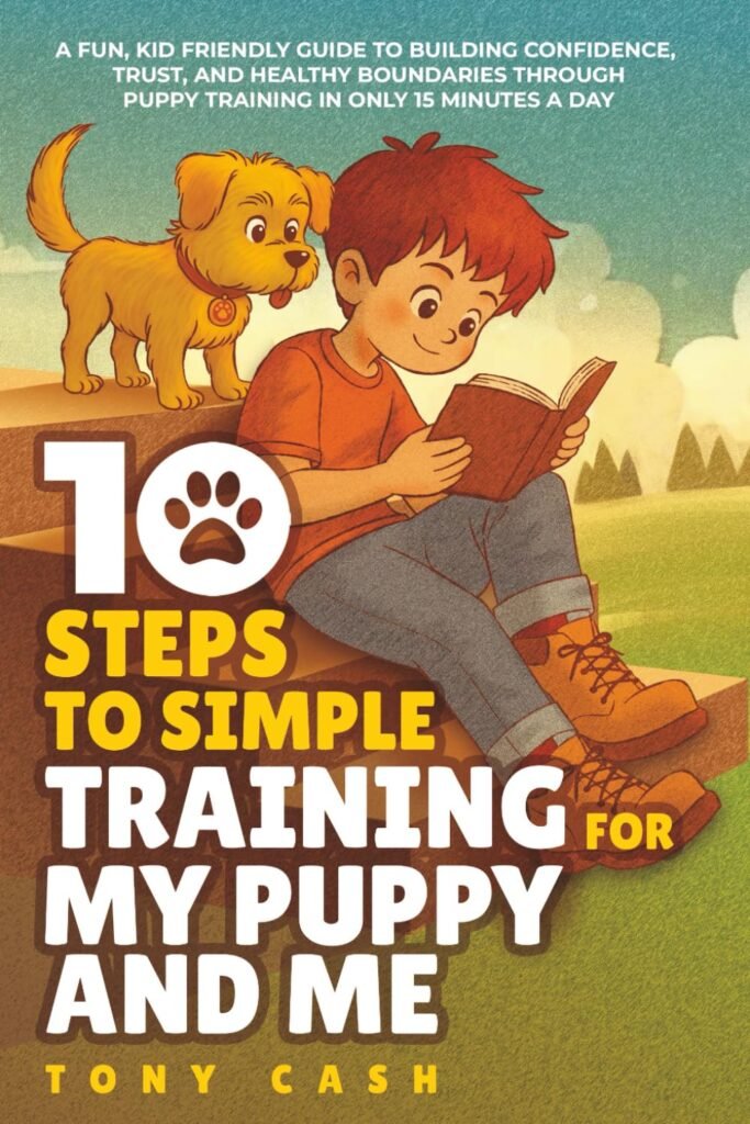 10 Steps to Simple Training for My Puppy and Me: A fun, kid-friendly guide to building confidence, trust, and healthy boundaries through puppy training (The Smart Puppy Series)      Paperback – June 26, 2025