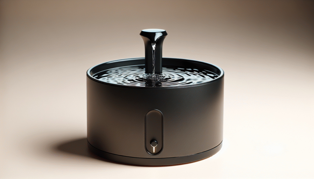 Cat Water Fountain for Cats Indoor: 80oz/2.4L Cat Fountains for Drinking - Quiet Pet Watering Bowls for Cats Inside - Black Kitten Waterer Supplies - for Small and Medium Animals