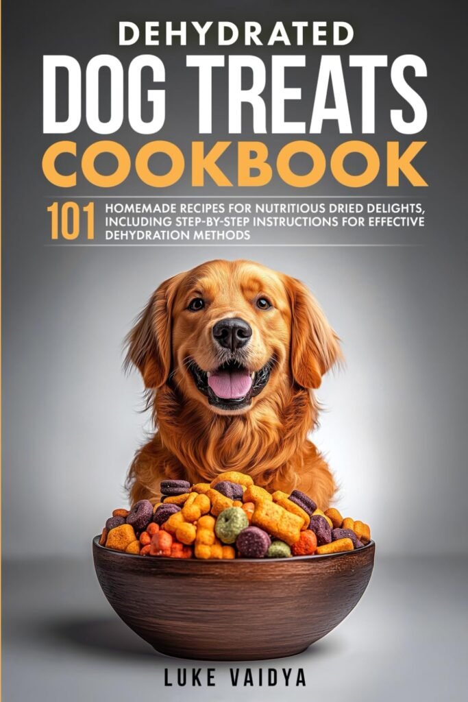 Dehydrated Dog Treats Cookbook: 101 Homemade Recipes for Nutritious Dried Delights, Including Step-by-Step Instructions for Effective Dehydration ... Dog Guides for a Healthy and Happy Dog)      Paperback – February 12, 2025