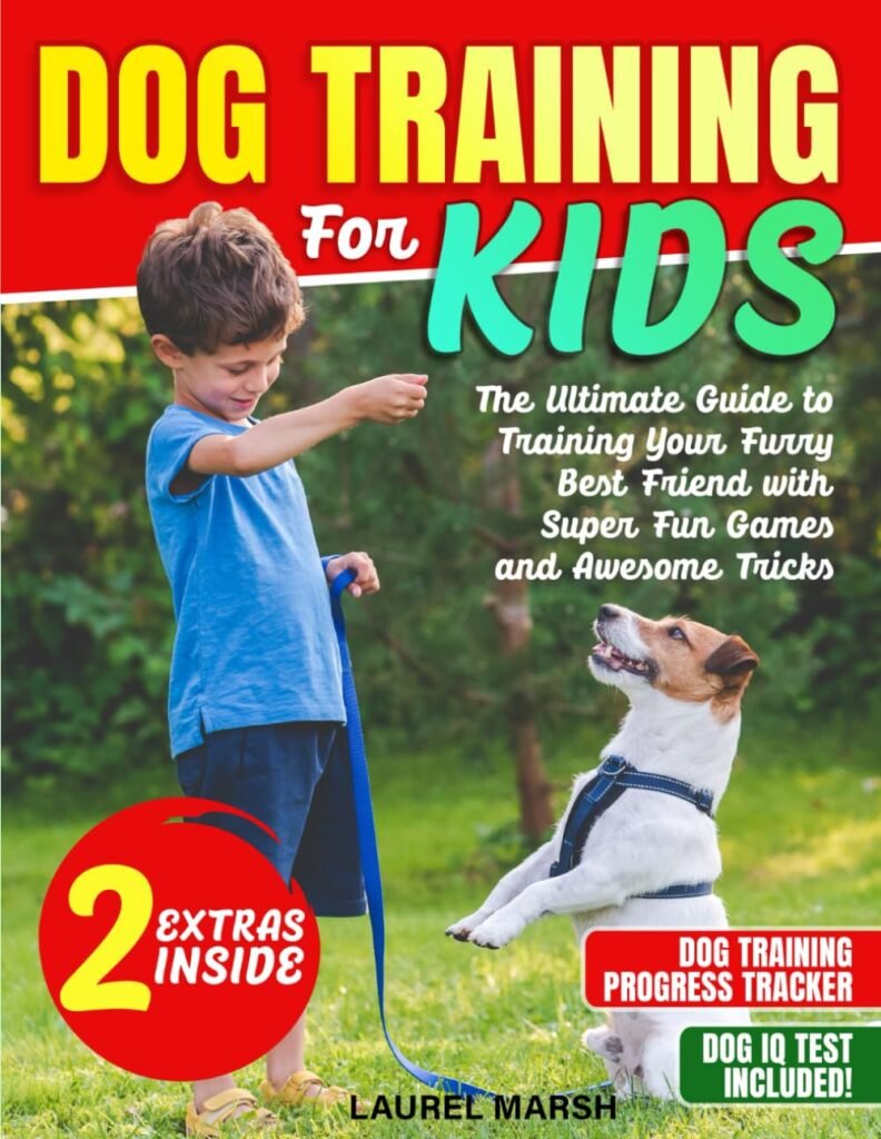 Dog Training For Kids: The Ultimate Guide to Training Your Furry Best Friend with Super Fun Games and Awesome Tricks      Paperback – Large Print, September 11, 2024