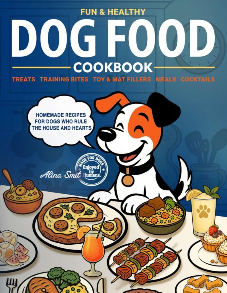 Fun  Healthy Dog Food Cookbook: Homemade recipes for treats, meals, cakes  сocktails      Paperback – July 27, 2025