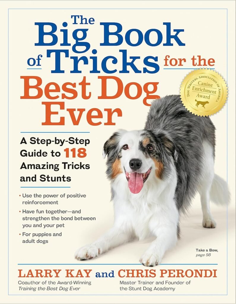 The Big Book of Tricks for the Best Dog Ever: A Step-by-Step Guide to 118 Amazing Tricks and Stunts      Paperback – Illustrated, March 19, 2019