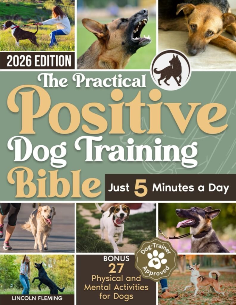 The Practical Positive Dog Training Bible: Proven Step-by-Step Solutions to Calm, Manage, and Rehabilitate Aggressive, Reactive, and Anxious Dogs—Without Hiring Expensive Trainers      Paperback – April 15, 2025