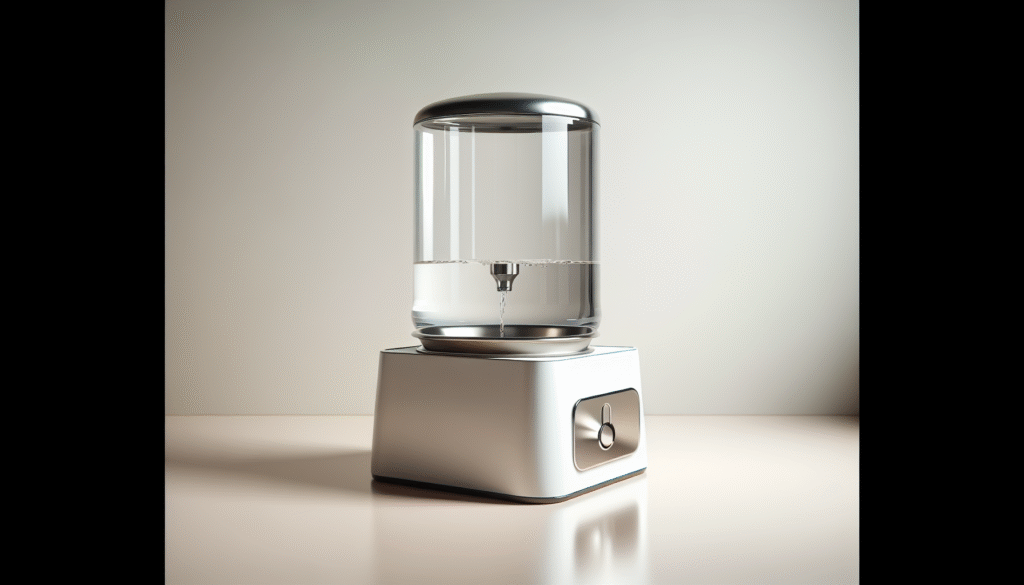 Gardner Pet Automatic Dog Water Dispenser Gravity Waterer with Stainless Steel Bowl Water Dispenser 6.5L Large Capacity Water Feeder with Filters for Dogs Cats Pets, BPA-Free Noise-Free (White, 6.5L)