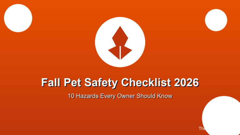 fall pet safety checklist 2026 autumn hazards dogs cats