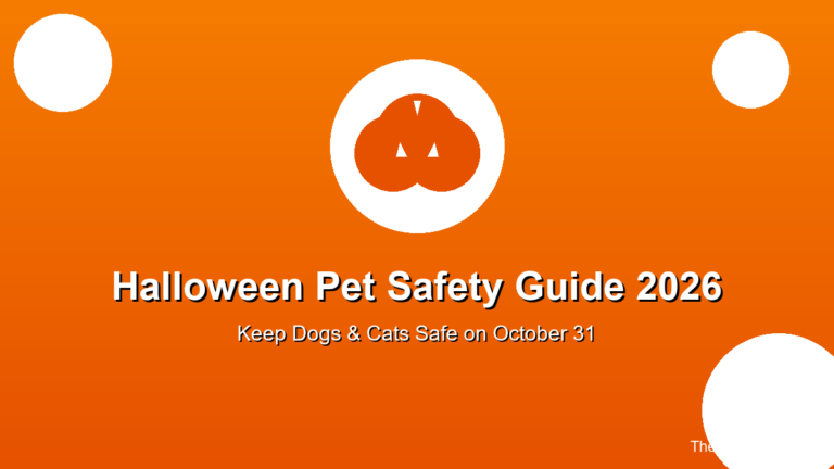 halloween pet safety guide 2026 dogs cats candy costumes decorations